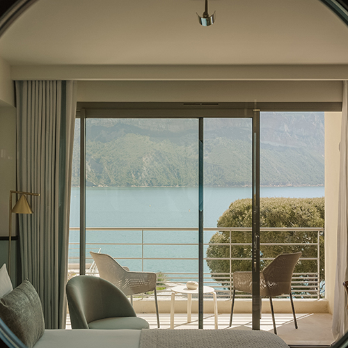 Chambre d'hôtel 5 étoiles vue mer à Cassis