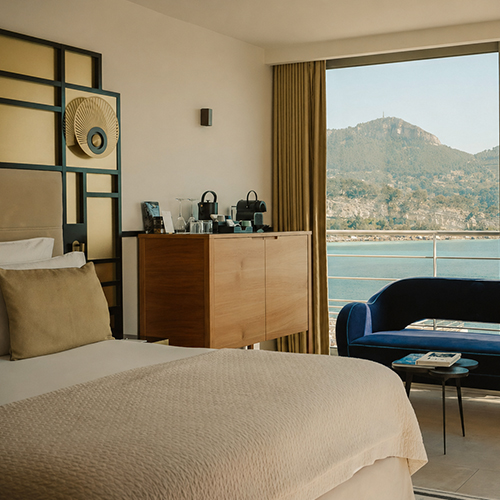 Suite en hôtel 5 étoiles vue mer à Cassis