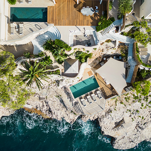 Louer villa de luxe vue mer à Cassis