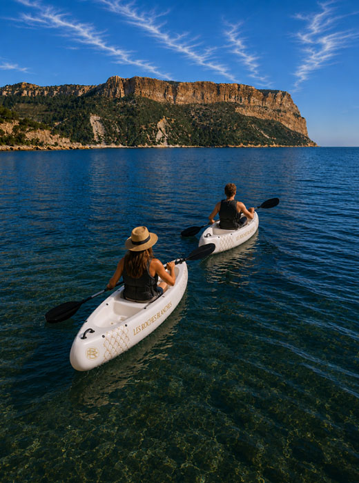 Les Roches Blanches Cassis, location de kayak