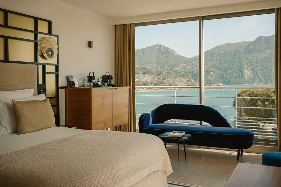 Les suites de l'hôtel Les Roches Blanches à Cassis