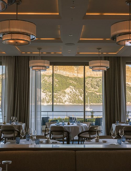 Restaurant gastronomique vue mer à Cassis