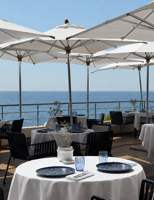 Restaurant gastronomique vue mer à Cassis