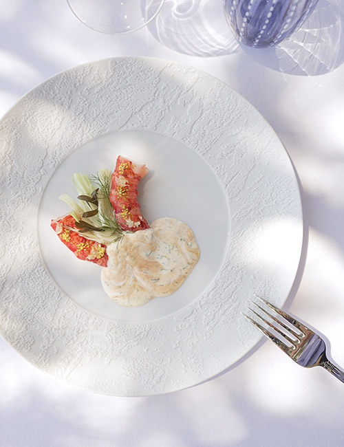 Gastronomic restaurant with sea view in Cassis