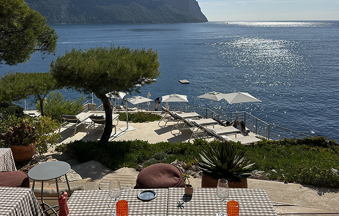 Seaside restaurant in Cassis - Rocco