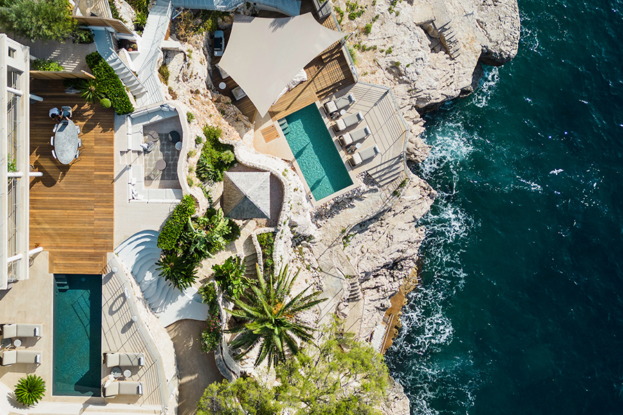 Villa Cala Bianca, hôtel Les Roches Blanches à Cassis