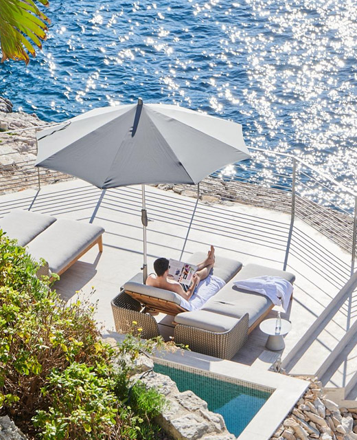 Location de villa de luxe en bord de mer à Cassis